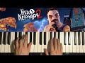 Hello Neighbor 2 Theme (Piano Tutorial Lesson)