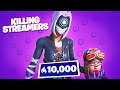 Killing Fortnite Streamers In Arena Part #9 (Ft. Angry Reactions 😂)