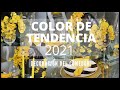 COLOR DE TENDENCIA 2021/NUEVA DECORACION DEL COMEDOR/DECORACION CON AMARILLO