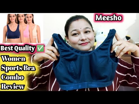 Cheapest Sports Bra from Meesho from ₹190 👙, New Bra Collection, Ayesha  Kaur