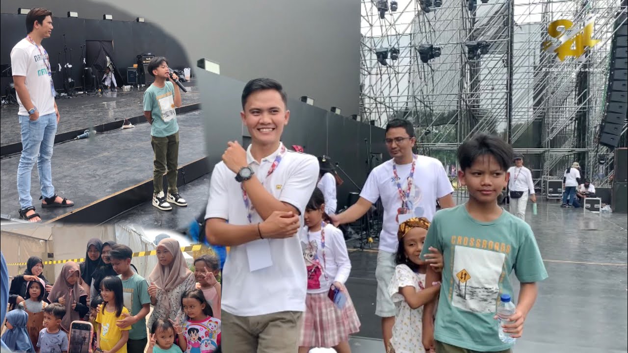 Farel Prayoga GR di Monas bersama Tim | Hari Bhayangkara 78