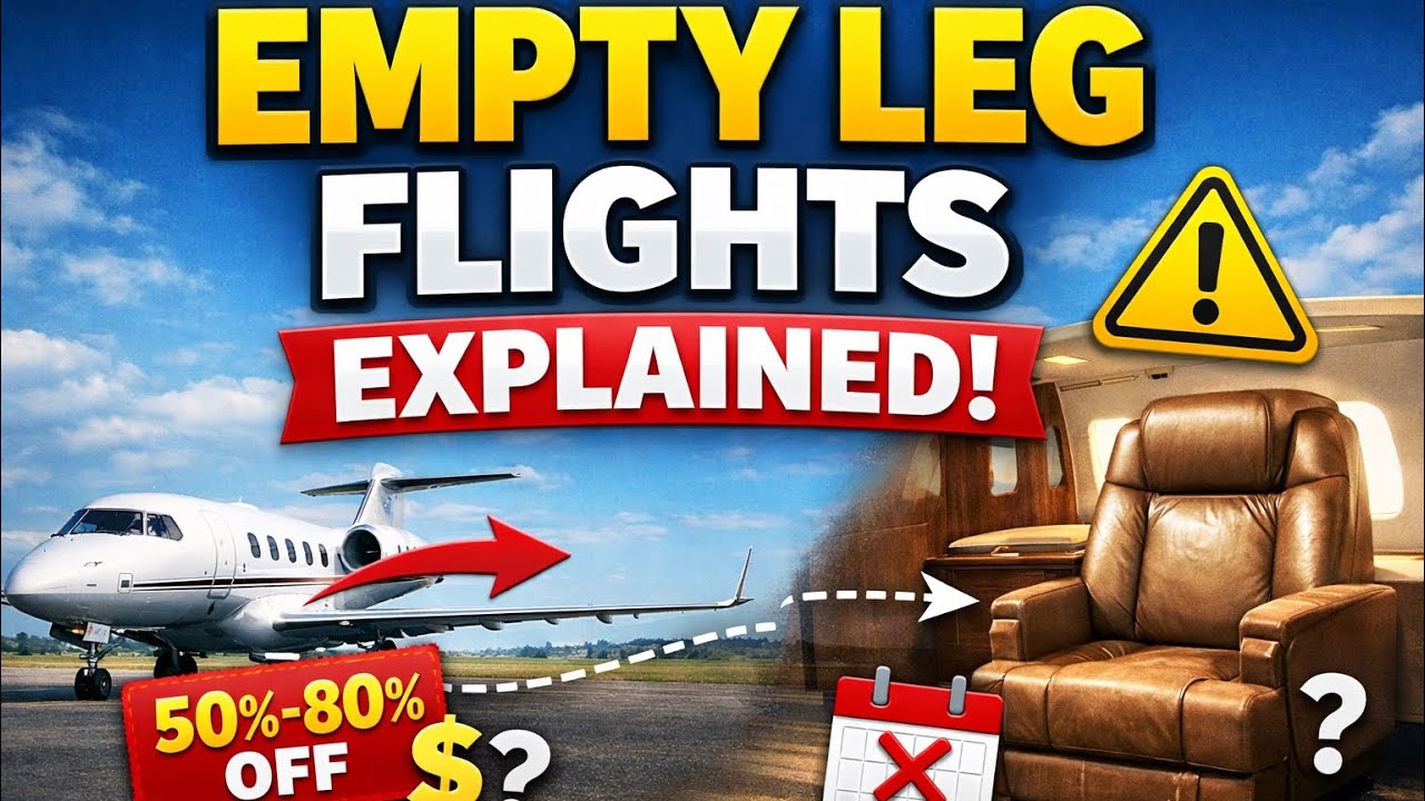 Empty Leg Flights Explained: Why Flying Private “For Cheap” Isn’t What It Seems