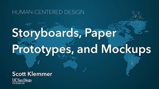 Lecture 3.1 Storyboards, Paper Prototypes, and Mockups