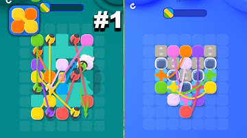 Blocks & Ropes - New Release - Hyper Hybrid Casual - Gameplay Walkthrough (iOS & Android)