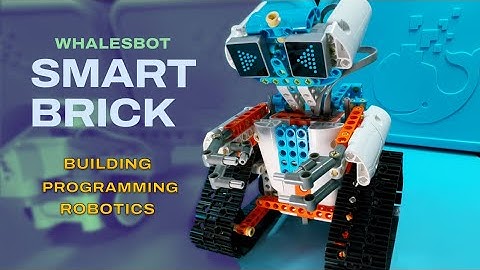 Build your own Robot and Program it EASY with WhalesBOT