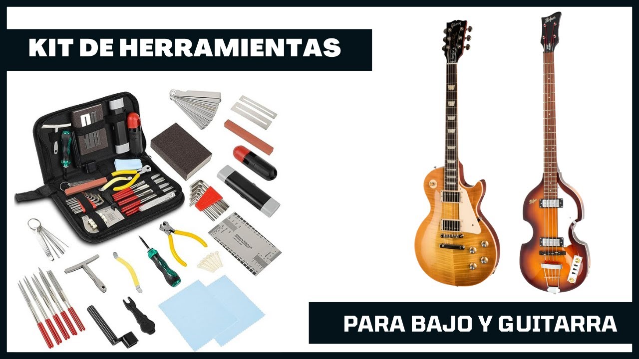 Herramientas para Mantenimiento de Guitarras y Bajos ( LUTHIER TOOLS)
