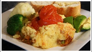 SHEPHERDS PIE WITH JAMAICAN TWIST | Chef Ricardo Cooking | CARIBBEAN STYLE