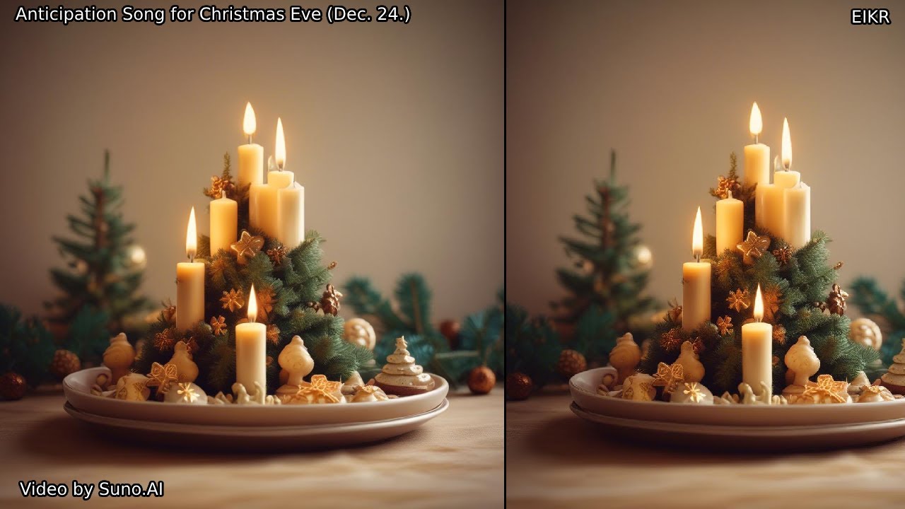 Anticipation Song for Christmas Eve (Dec. 24.) -  [Video by Suno.AI]