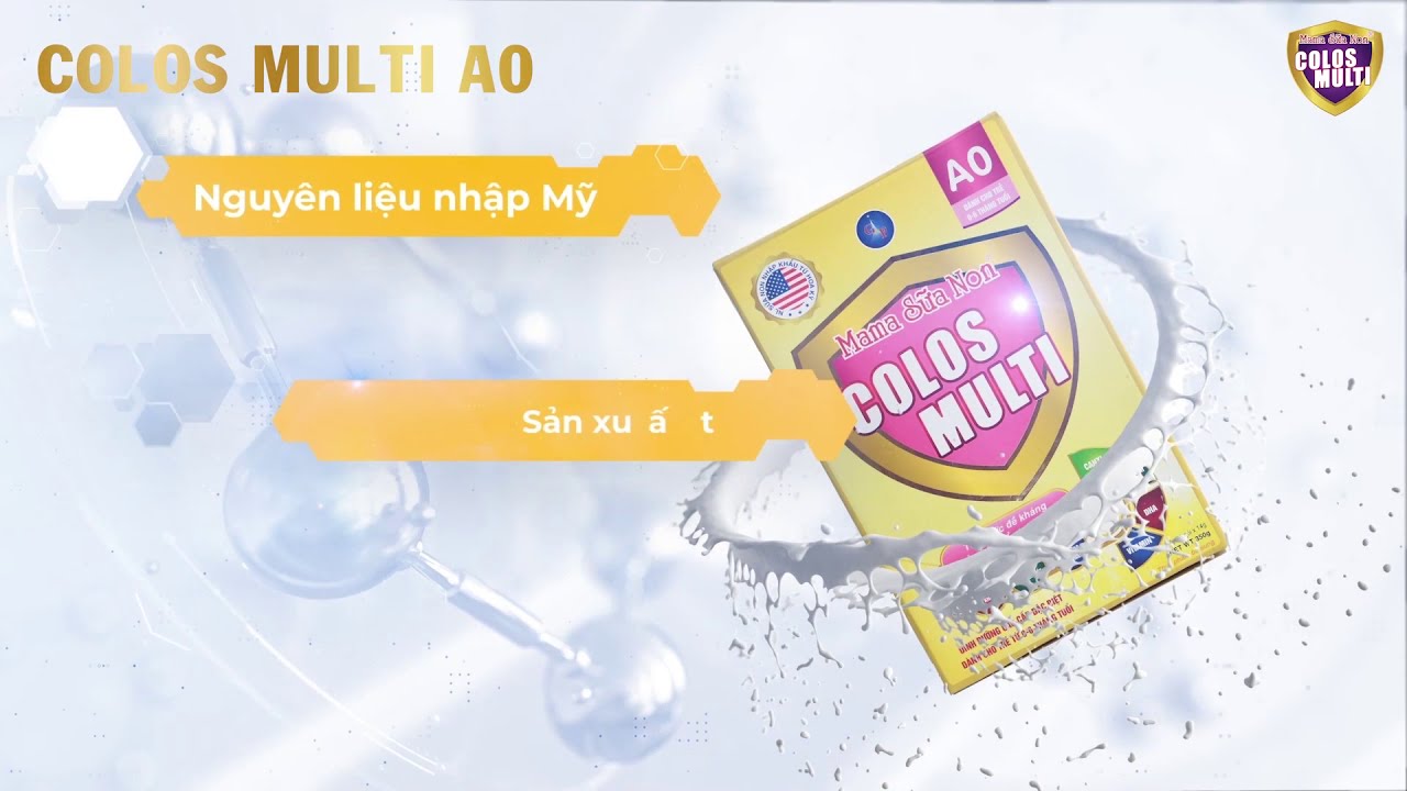 Colos Multi A0 I Giúp trẻ Tăng cường Tiêu Hóa, Hấp Thu - Trẻ Ngủ Sâu ...