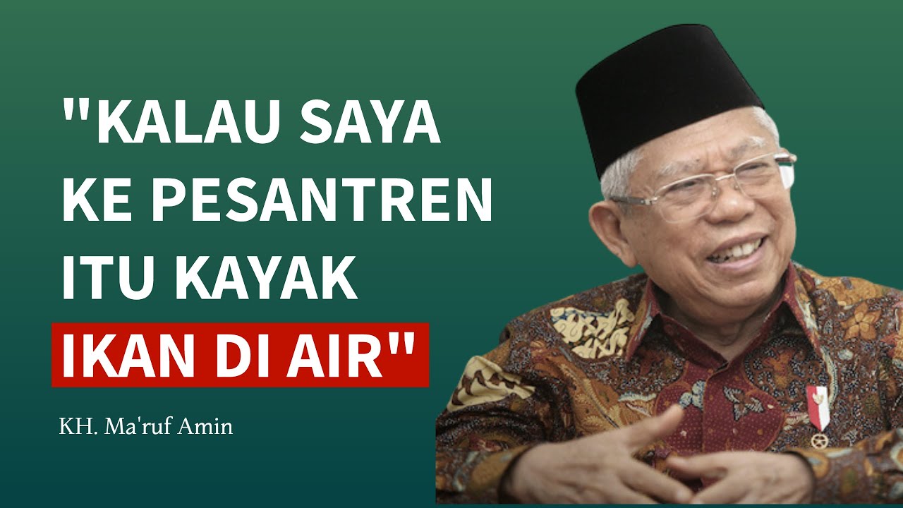 KH Ma'ruf Amin: Ratusan Tahun Dijajah Belanda, Indonesia tetap Mayoritas Islam