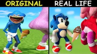 SHIN SONIC eat ICE CREAM POOP! - Sonic The Hedgehog 3 Animation | Original vs Plush Toys SHIN SONIC eat ICE CREAM POOP! - Sonic The Hedgehog 3 Animation | Original vs Plush Toys