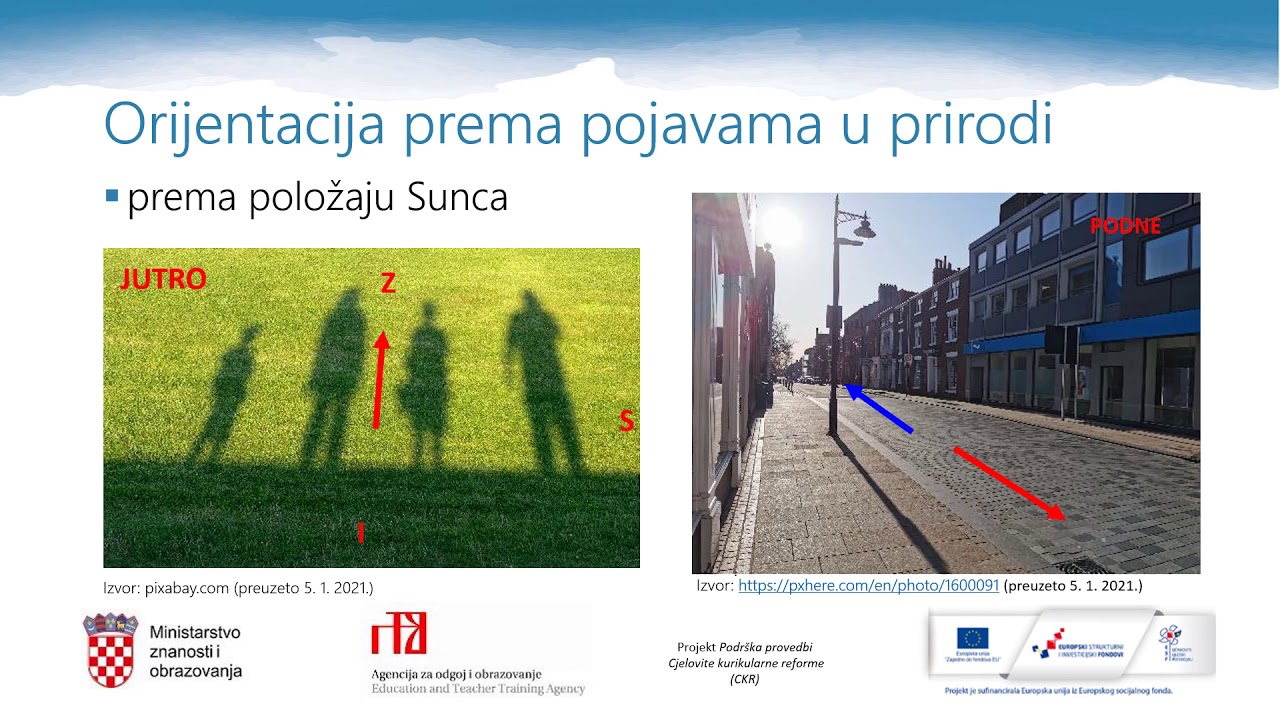 Geografija, 5.r. OŠ - Orijentacija