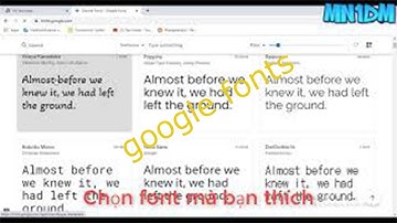 cách sử dụng google font (How to Add Google Fonts in HTML and CSS)