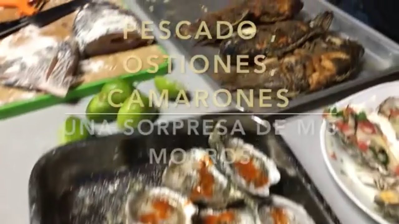 Pescado , Ostiones , Camarones Estilo Severiano Sorpresa de Mis Morros