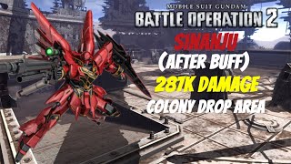 GBO2 : Sinanju 287k Damage (After Buff)  Did It Really Need A Buff ! 