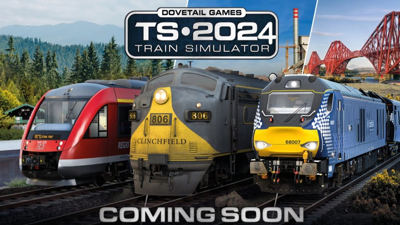 Train Simulator 2024 Coming Soon Dovetail Games Trailer | Railworks ...
