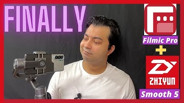 FILMIC PRO finally connects to SMOOTH 5