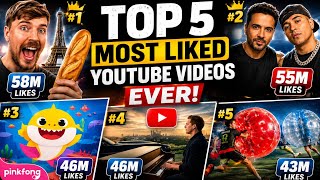 😱 Top 5 Most Liked YouTube Videos EVER! (#1 Will Shock You)