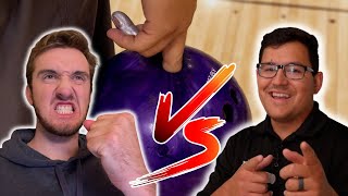 2 Fingers Vs 1 Bowling Match!!