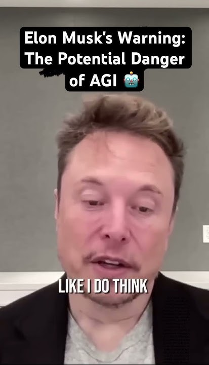 😱 Elon Musk Warning Us About The Danger of AI? #shorts #ai #elon musk