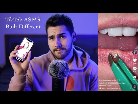 Reacting To Disturbing TikTok ASMR - ASMR Reaction - Male Whisper