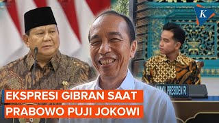 Gibran Angguk Kepala, Prabowo Puji Jokowi \