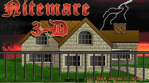 Nitemare-3D(Abandonware)(1994)(Demo)(v1.9)(Gray Design Associates) PT(Pt 1)(12-04-19)