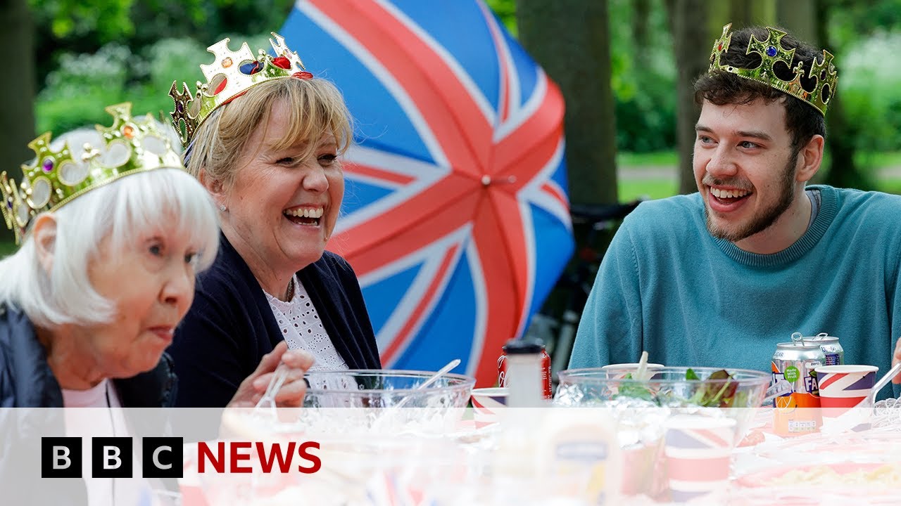 King Charles: Coronation street parties take place across UK – BBC News