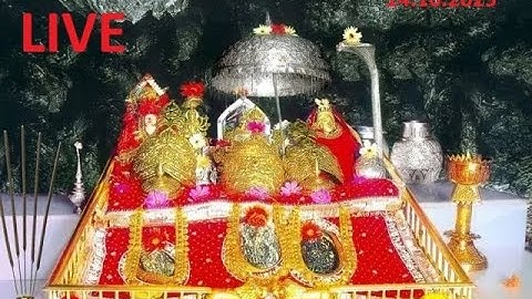 Live: Maa Vaishno Devi Aarti  | माता वैष्णो देवी आरती | 17 October 2025