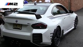 The BMW M2 Coupe G87 with M Performance Parts, and Having Some Autocross Fun.