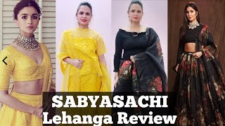 Sabyasachi lehenga choli online review | Latest affordable designer collection Kreeva