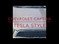 Chevrolet captiva tesla style  carplay