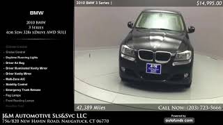 Used 2010 BMW 3 Series J M Automotive Sls Svc LLC Naugatuck CT