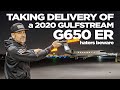 Grant cardone takes delivery of a 2020 gulfstream g650er