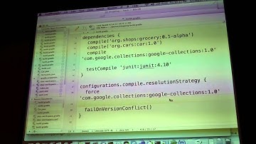 GradleSummit2013 - Dependency management in the real world - Szczepan Faber