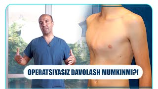 Qirrasimon ko'krak qafasi deformatsiyasi | Operatsiyasiz davolash | pectus carinatum | #drjarrohiy