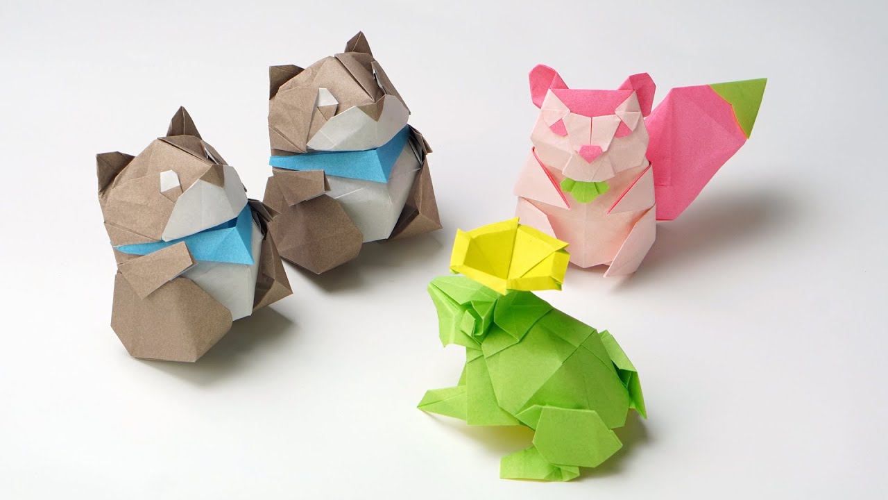 原神4.8折纸小动物 | Genshin 4.8 Origami Animals Tutorial