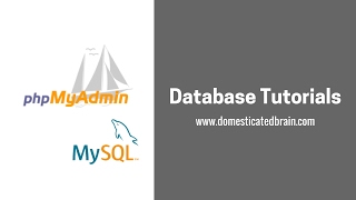 How to drop a database in phpMyAdmin