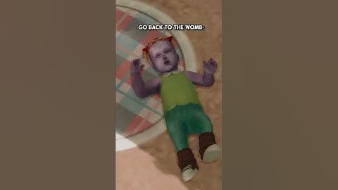 would you keep the baby? 😭| the sims 4 #sims #thesims4 #sims4 #shorts