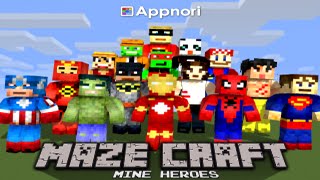 Maze Craft : Pixel Heroes _ Google Play Mobile Game screenshot 1