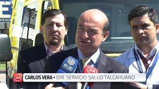 Entregan nuevas ambulancias a servicio de salud talcahuano