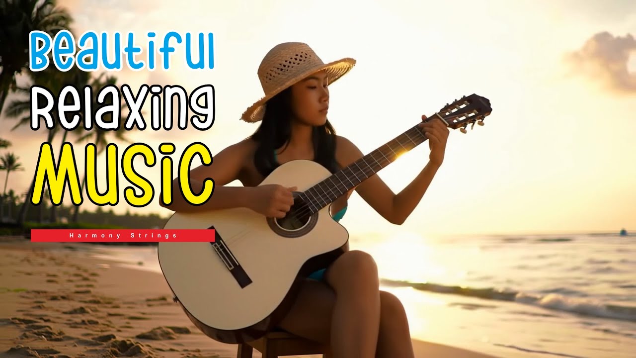 Calm Ocean Sunset – Guitar Music for Soul Healing #13