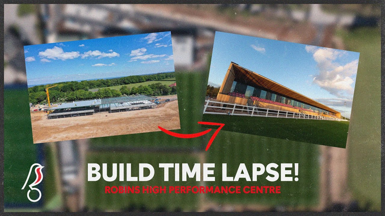 How the Robins High Performance Centre was built! | Full time lapse