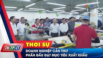 Doanh nghiệp Cần Thơ phấn đấu đạt mục tiêu xuất khẩu | Cần Thơ TV