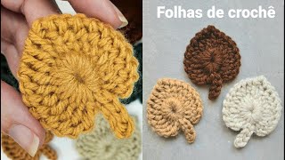 Folha de crochê - Modelo FÁCIL