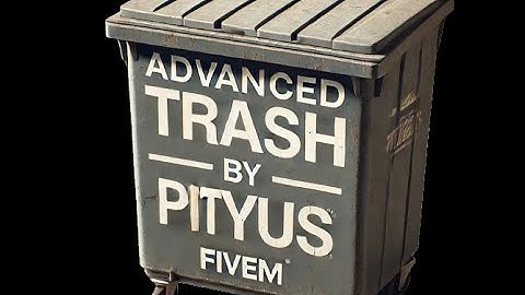 Fivem ESX Advanced Trash Bin Interaction