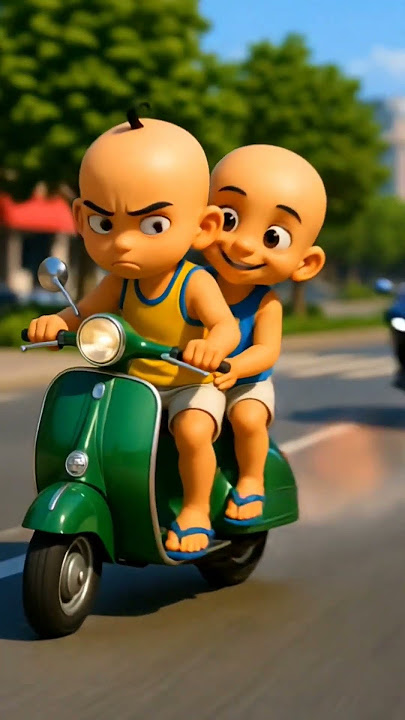 UPIN IPIN BALAPAN LIAR!? Dikejar Geng Motor Misterius! 🏍️🔥 | Aksi Tak Terduga!