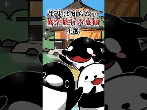 生徒は知らない修学旅行の裏側4選【アニメ】#テイペン #plottアニメ