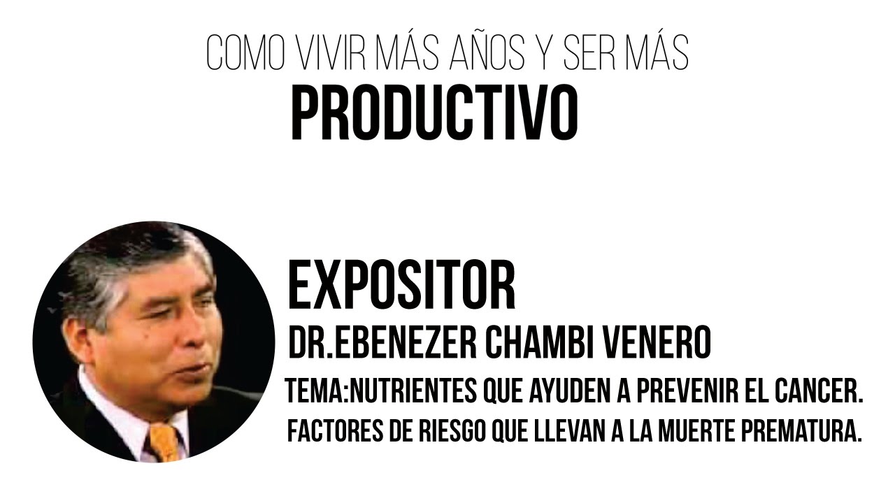 Cómo vivir más años Cómo vivir más años