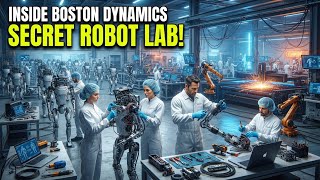 Inside Boston Dynamics’ TOP SECRET Humanoid Robot Factory!